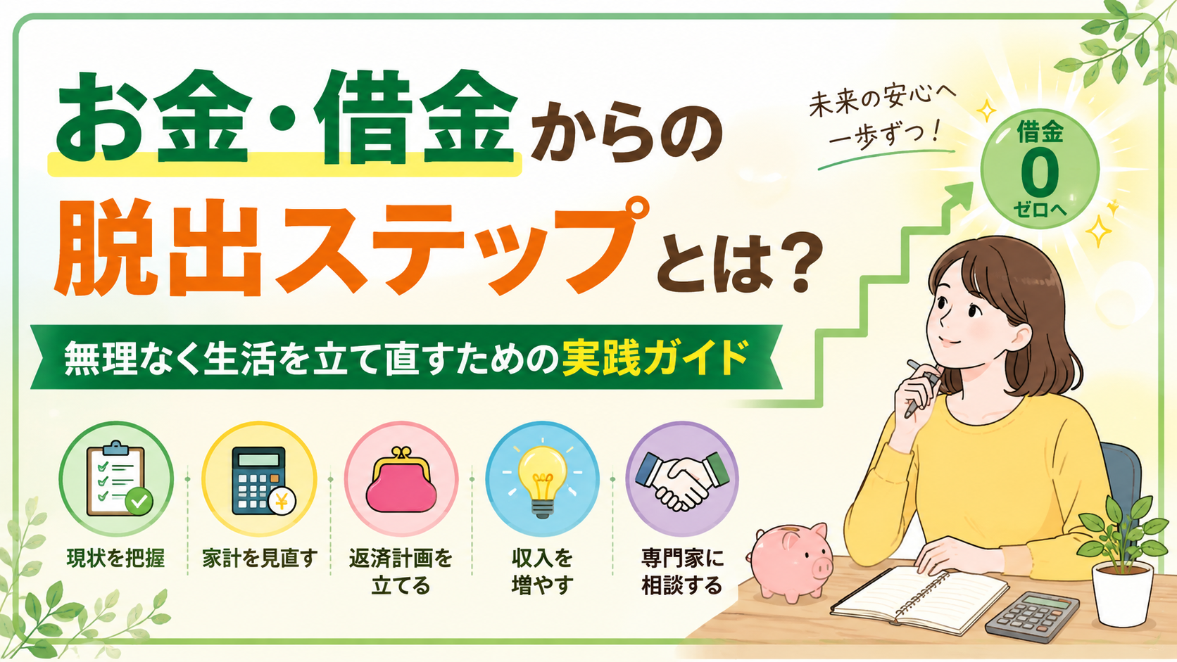 無理なく生活を立て直すための実践ガイド